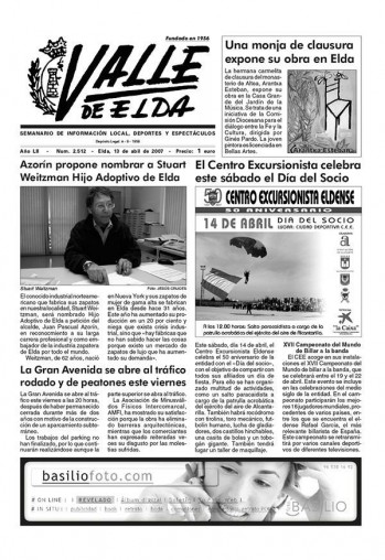 N&uacute;mero 2.512 - 13 de abril de 2007