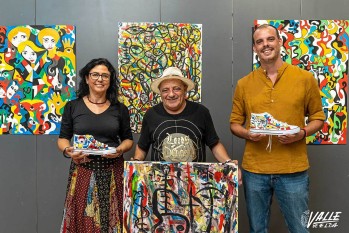 El artista F&eacute;lix L&oacute;pez presenta su exposici&oacute;n &ldquo;La vida es color&rdquo; en el Museo del Calzado