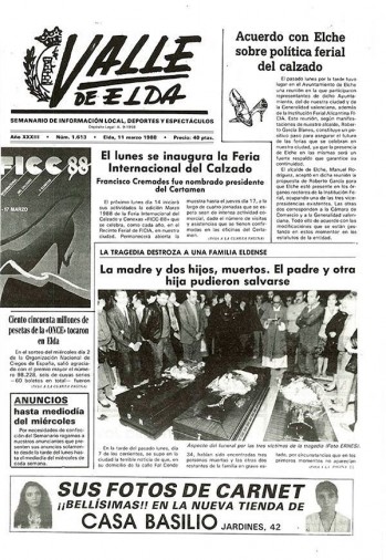N&uacute;mero 1.613 - 11 de marzo de 1988