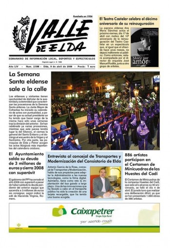N&uacute;mero 2.598 - 9 de abril de 2009