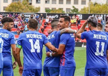 Primera visita de la SD Logro&ntilde;&eacute;s a Elda