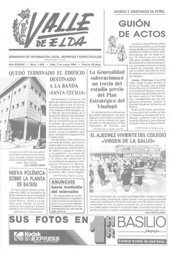N&uacute;mero 1.862 - 7 de mayo de 1993