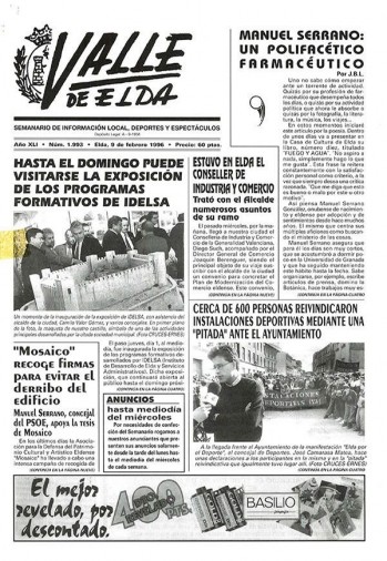 N&uacute;mero 1.993 - 9 de febrero de 1996