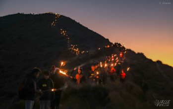 El fuego gui&oacute; a los Reyes Magos a Elda