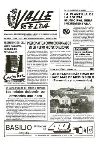 N&uacute;mero 1.734 - 28 de septiembre de 1990