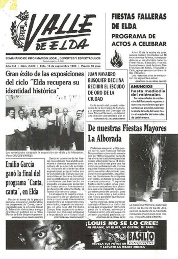 Número 2.020 - 13 de septiembre de 1996