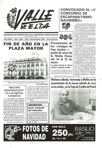 N&uacute;mero 1.938 - 16 de diciembre de 1994