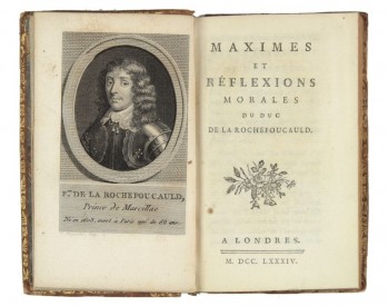 Armas y letras: ambici&oacute;n y resentimiento en La Rochefoucauld