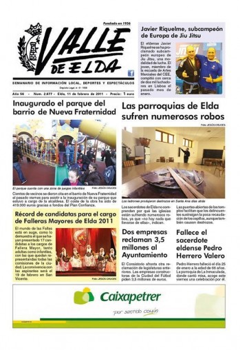 N&uacute;mero 2.677 - 11 de febrero de 2011