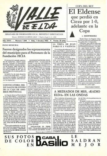 N&uacute;mero 1.348 - 1 de octubre de 1982