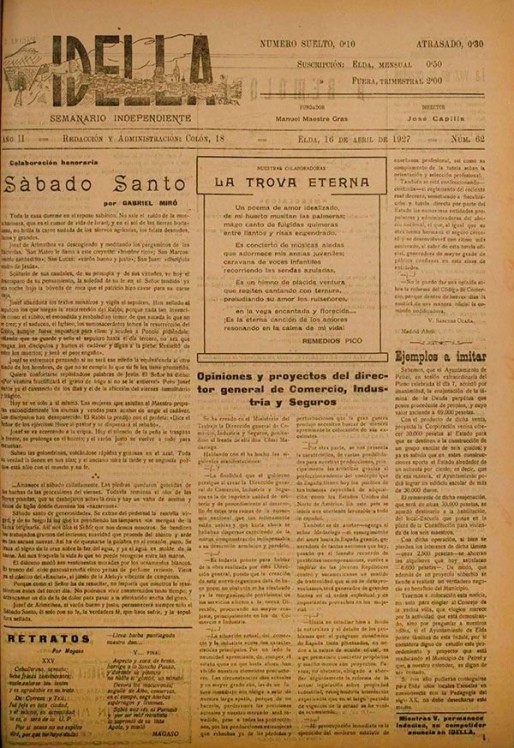 Idella nº 062<span>Año 1927</span>