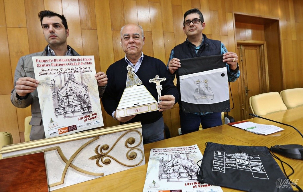 La restauración del trono de los Santos Patronos se hará gracias a la colaboración de los eldenses La restauración del trono de los Santos Patronos se hará gracias a la colaboración de los eldenses