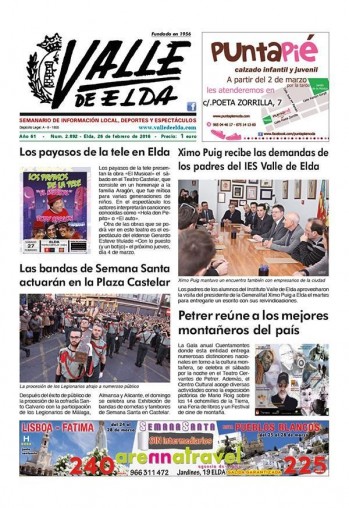 N&uacute;mero 2.892 - 26 de febrero de 2016