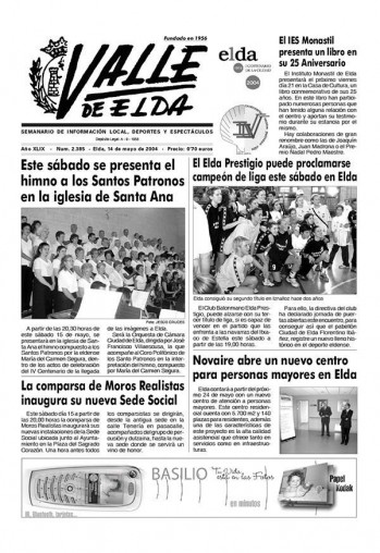 N&uacute;mero 2.385 - 14 de mayo de 2004