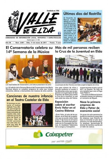N&uacute;mero 2.681 - 11 de marzo de 2011