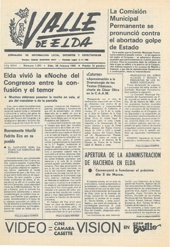 N&uacute;mero 1.271 - 28 de febrero de 1981