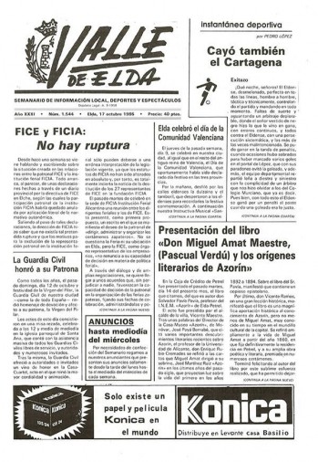 N&uacute;mero 1.544 - 17 de octubre de 1986