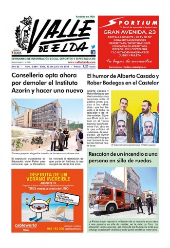 N&uacute;mero 2.995 - 22 de junio de 2018