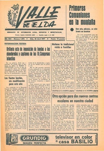 N&uacute;mero 1.078 - 30 de abril de 1977