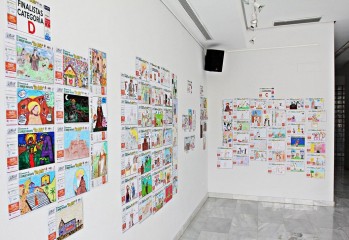 La Casa de la Viuda de Rosas muestra la exposici&oacute;n de los dibujos del 3&ordm; Concurso de San Ant&oacute;n
