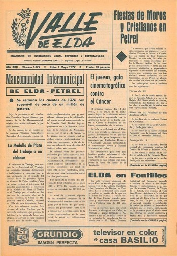 N&uacute;mero 1.079 - 7 de mayo de 1977