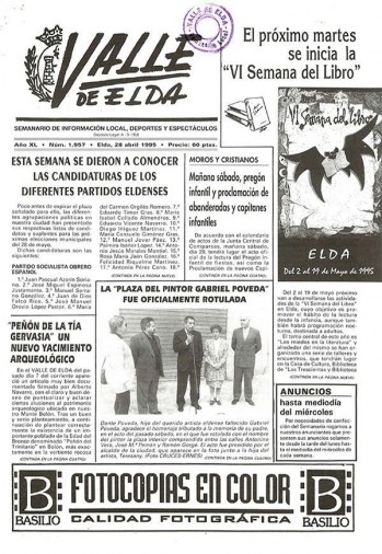 N&uacute;mero 1.957 - 28 de abril de 1995