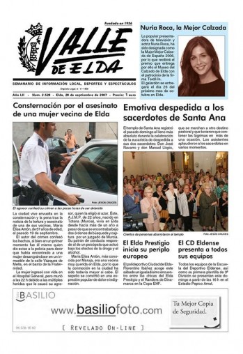 N&uacute;mero 2.528 - 28 de septiembre de 2007