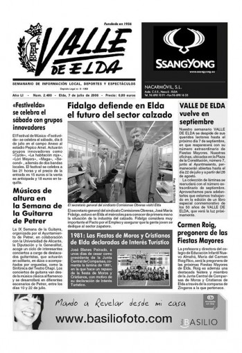 N&uacute;mero 2.480 - 7 de julio de 2006