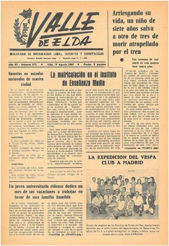 N&uacute;mero 0573 - 19 de agosto de 1967