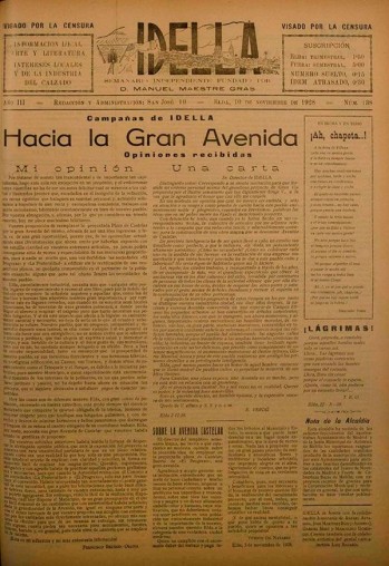 Idella n&ordm; 138 - A&ntilde;o 1928