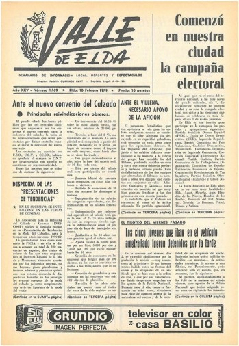 N&uacute;mero 1.169 - 10 de febrero de 1979
