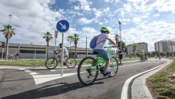 Abre el  parque infantil de tr&aacute;fico