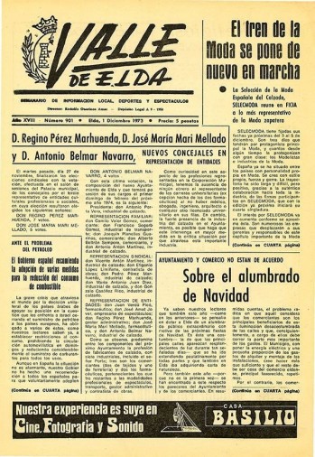 N&uacute;mero 0901 - 1 de diciembre de 1973