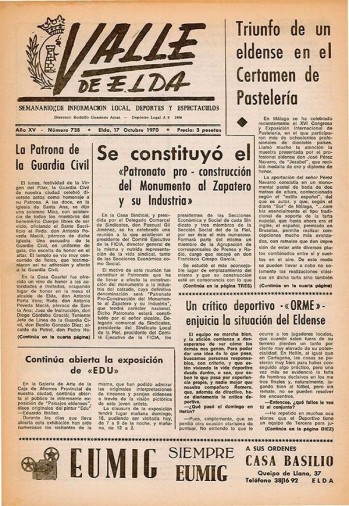 N&uacute;mero 0738 - 17 de octubre de 1970