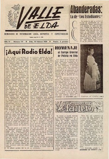 N&uacute;mero 0131 - 28 de febrero de 1959
