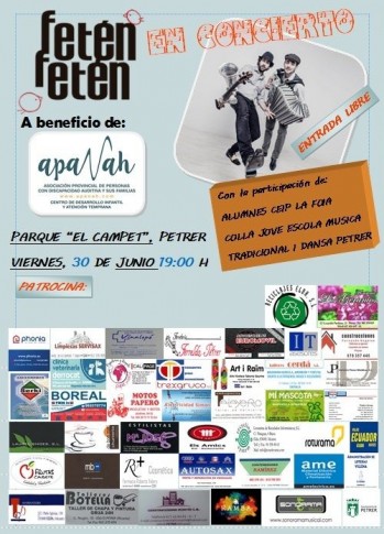 APANAH ofrecer&aacute; un concierto ben&eacute;fico en el Campet