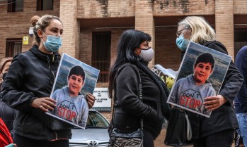 Exigen "justicia" por el peque&ntilde;o Aitor en el primer aniversario de su muerte