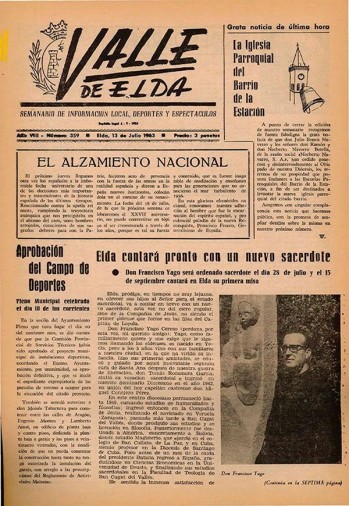 N&uacute;mero 0359 - 13 de julio de 1963