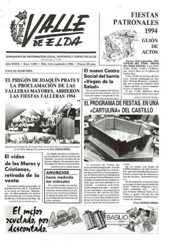 N&uacute;mero 1.924 - 9 de septiembre de 1994