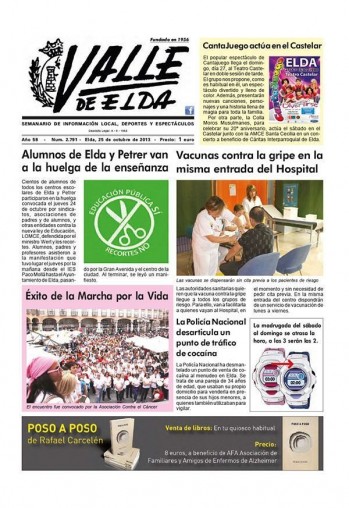 N&uacute;mero 2.791 - 25 de octubre de 2013