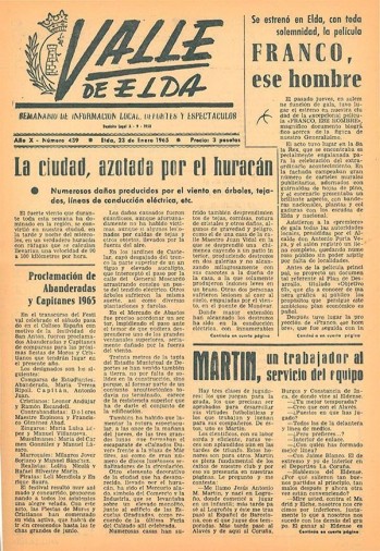 N&uacute;mero 0439 - 23 de enero de 1965