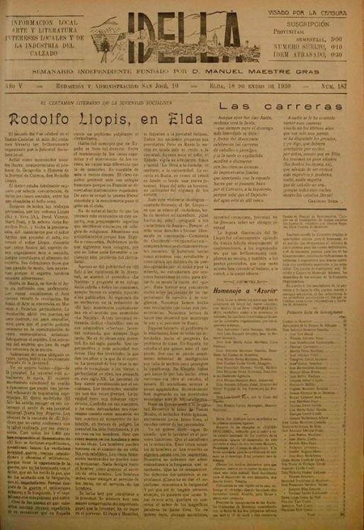 Idella nº 187<span>Año 1930</span>