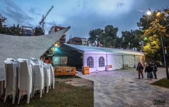 La Plaza Castelar acoge una  gran carpa con m&uacute;ltiples  actividades para los m&aacute;s peque&ntilde;os