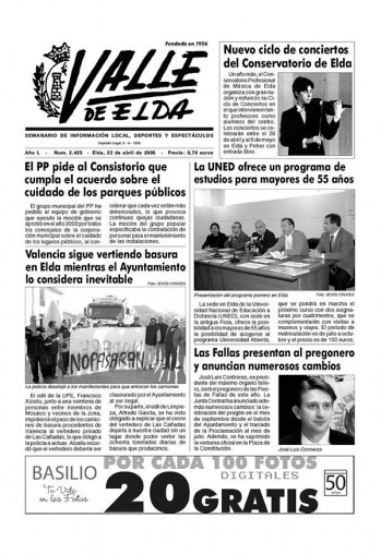 N&uacute;mero 2.425 - 22 de abril de 2005