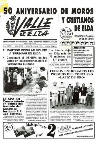 N&uacute;mero 1.916 - 16 de junio de 1994