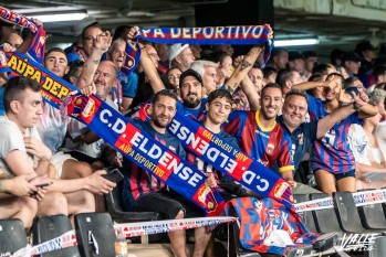 M&aacute;s de 500 aficionados viajan a Cartagena para apoyar al Eldense