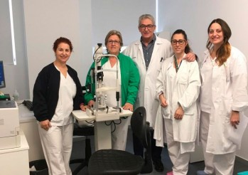 Comienza a funcionar la nueva zona de consulta de Oftalmolog&iacute;a en el Hospital