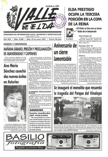 N&uacute;mero 2.056 - 23 de mayo de 1997