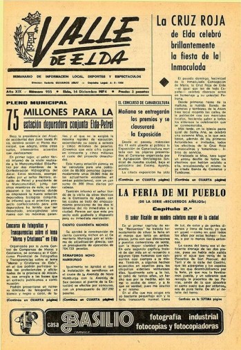N&uacute;mero 0955 - 14 de diciembre de 1974