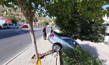Nuevo susto en la avenida de la Libertad